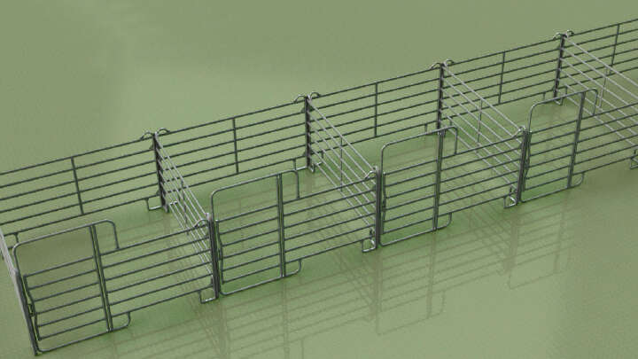 AKO Weidepanel mit Tor